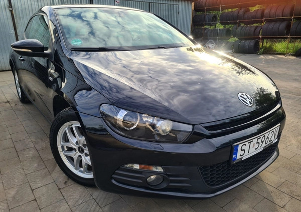 Volkswagen Scirocco cena 34998 przebieg: 200000, rok produkcji 2012 z Karczew małe 704